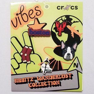 Crocs Jibbitz Boston Collection 5 pack